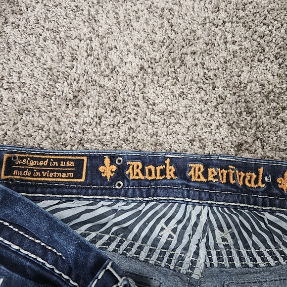 Rock Revival Dark Wash Bootcut Jeans - Picture 3 of 8